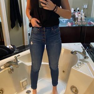 MadeWell 10’’ High Rise Skinny Jeans